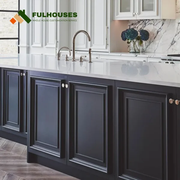 Custom Traditional Kitchen Cabinets - Image 3