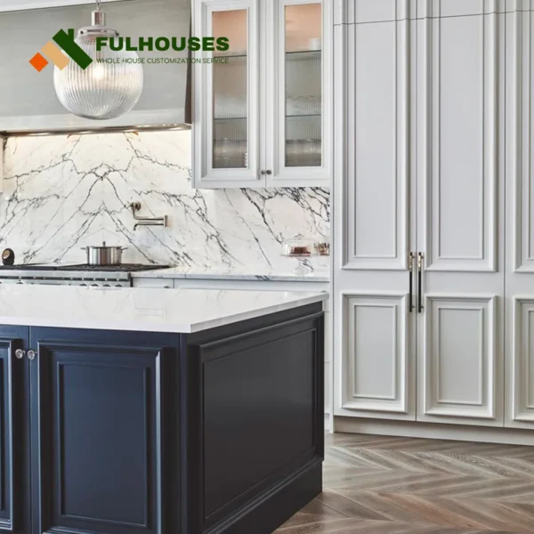 Custom Traditional Kitchen Cabinets - Image 4