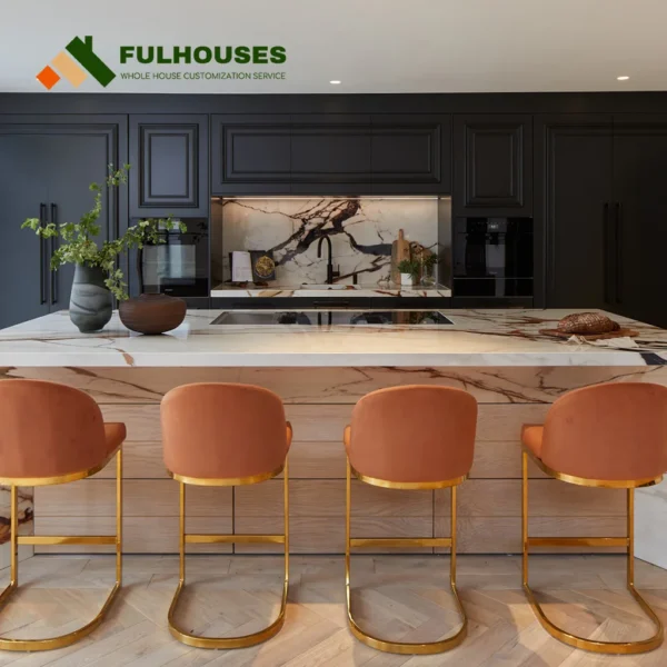 Custom Classic Kitchen Cabinets - Image 3