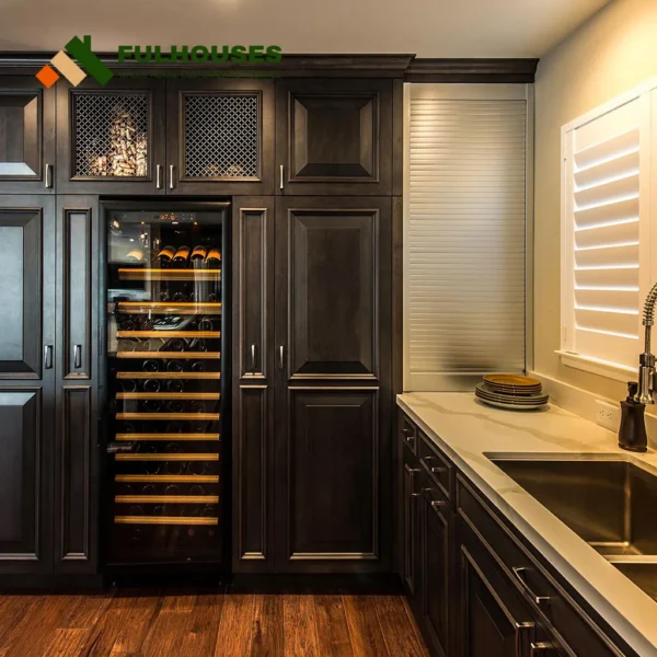Custom Antique Kitchen Cabinets - Image 3
