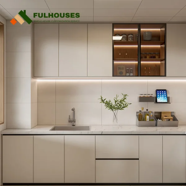 Custom Modern Style Kitchen Cabinets - Image 3