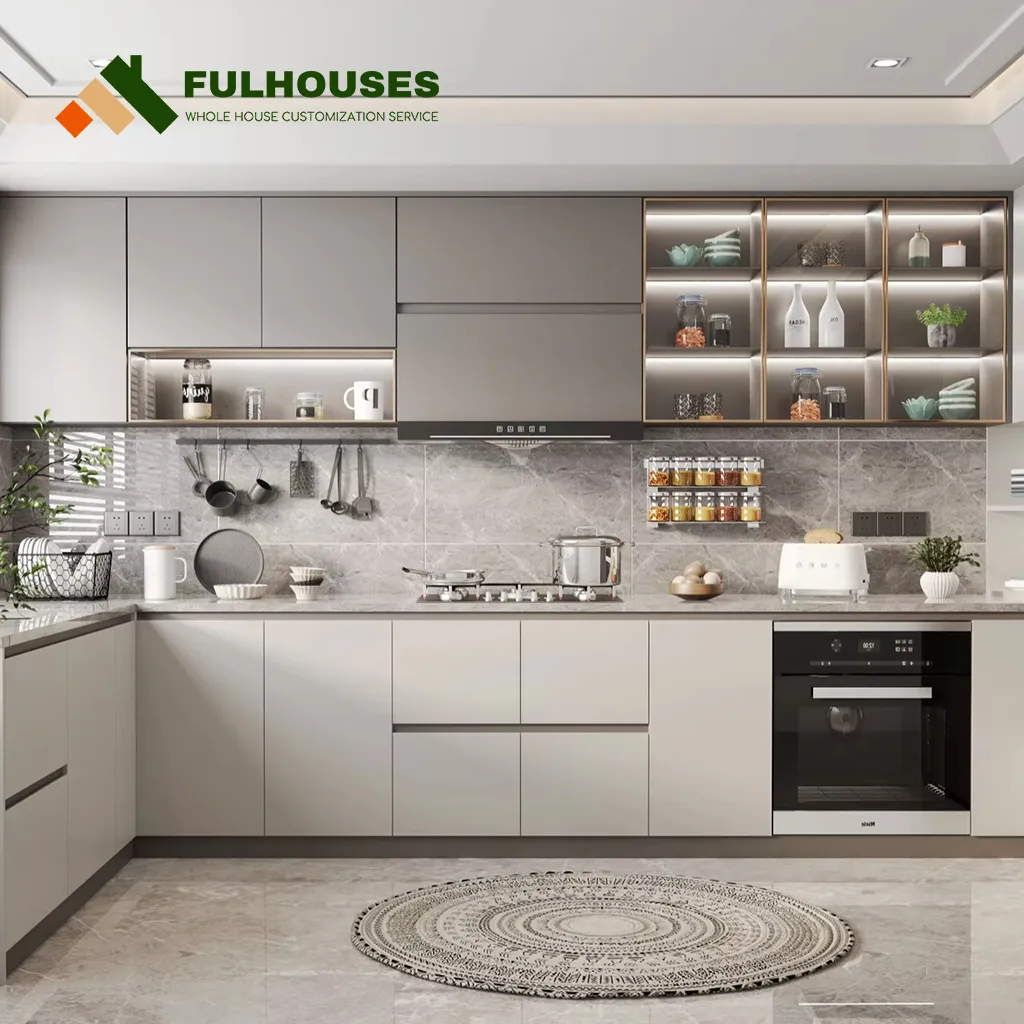 Custom Modern Kitchen Cupboards