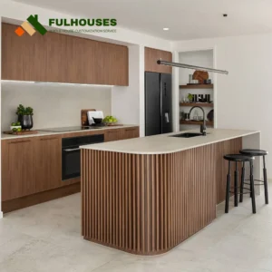 Custom Modern Wood Kitchen Cabinets