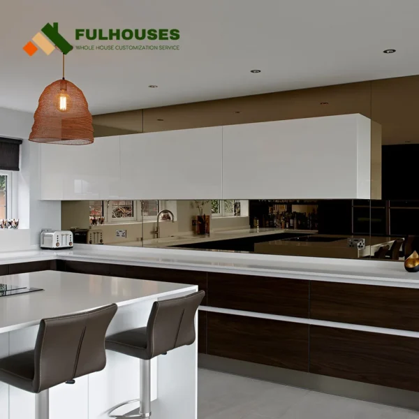 Custom Midcentury Modern Kitchen Cabinets - Image 3