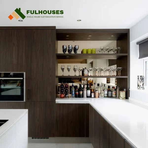 Custom Midcentury Modern Kitchen Cabinets - Image 4