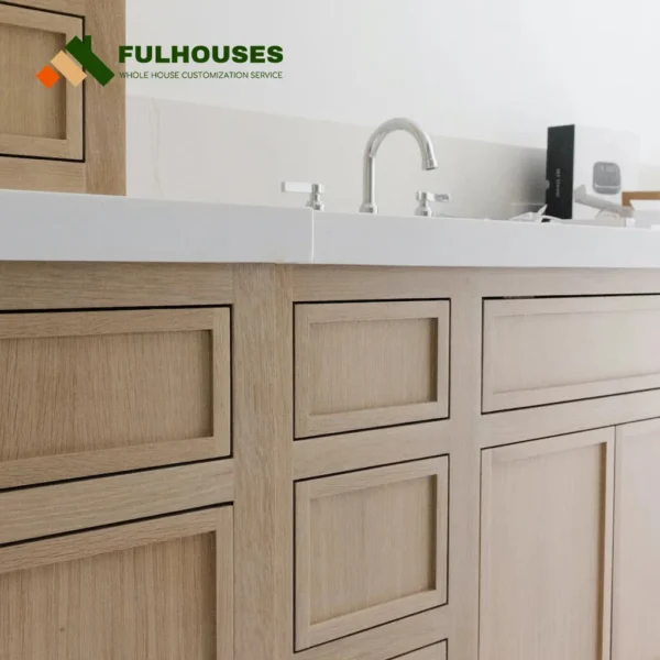 Custom Farmhouse Kitchen Cabinets - Image 3