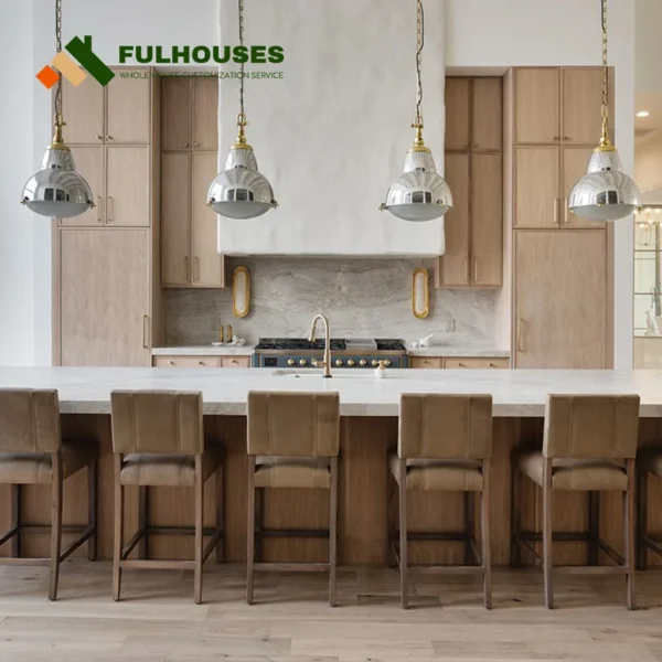 Custom Country Kitchen Cabinets - Image 3