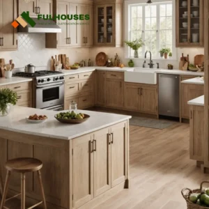Custom Farmhouse Style Kitchen Cabinets