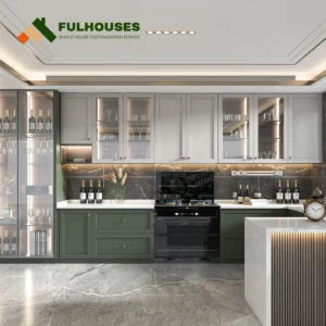 Custom Country Style Kitchen Cabinets