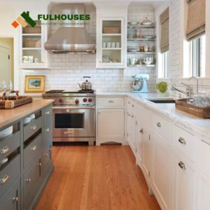 Custom Shaker Kitchen Cabinets