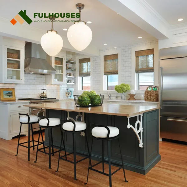 Custom Shaker Kitchen Cabinets - Image 5