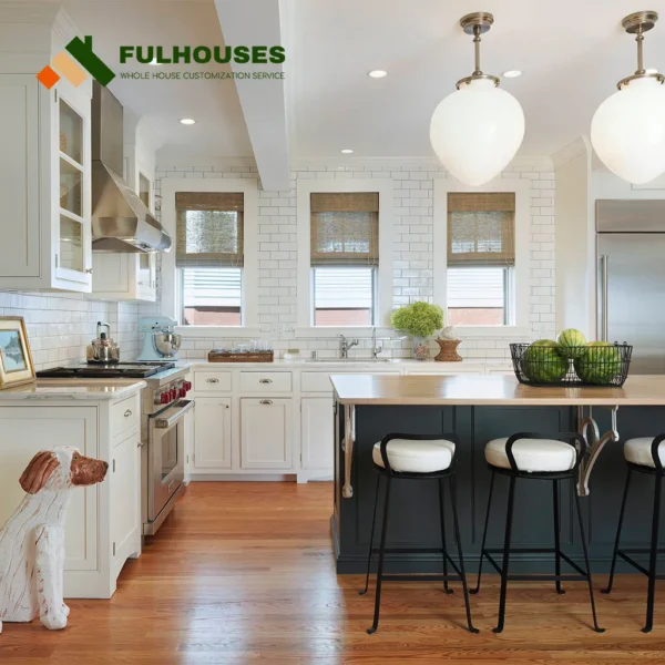 Custom Shaker Kitchen Cabinets - Image 4