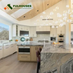 Custom Shaker Kitchen Cupboards