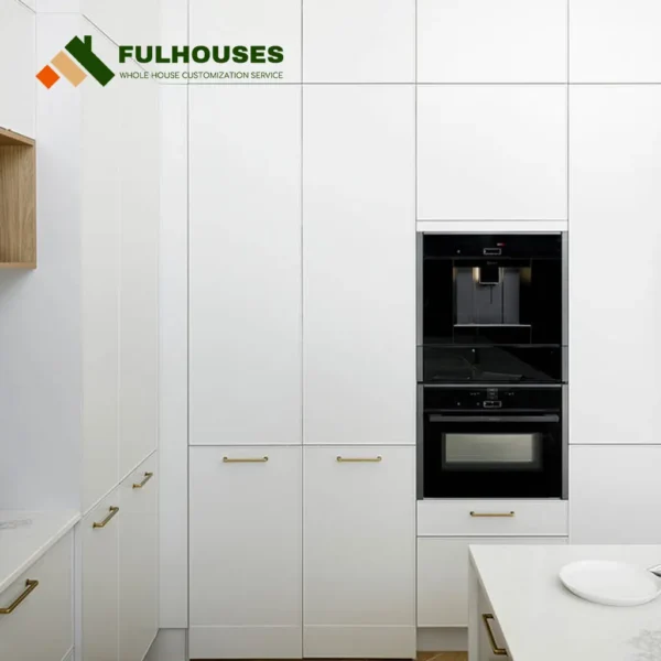 Custom White Shaker Kitchen Cabinets - Image 7