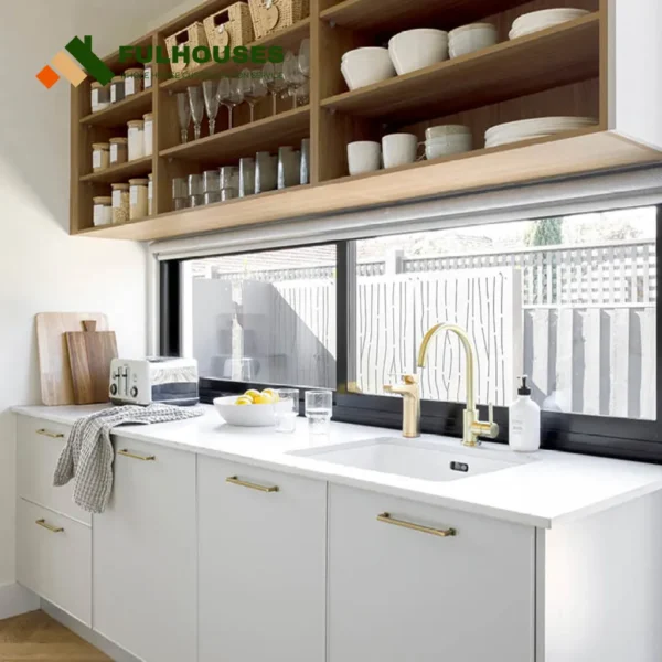 Custom White Shaker Kitchen Cabinets - Image 5