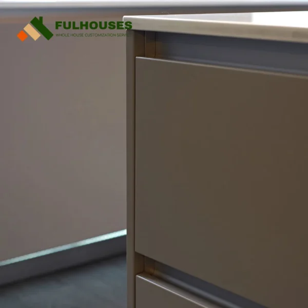 Custom Flat Panel Kitchen Cabinets - Image 6
