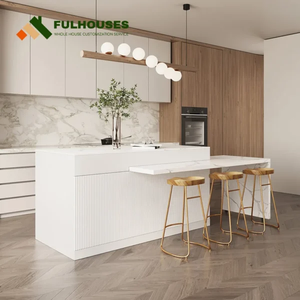 Custom Contemporary Kitchen Cabinets - Image 3