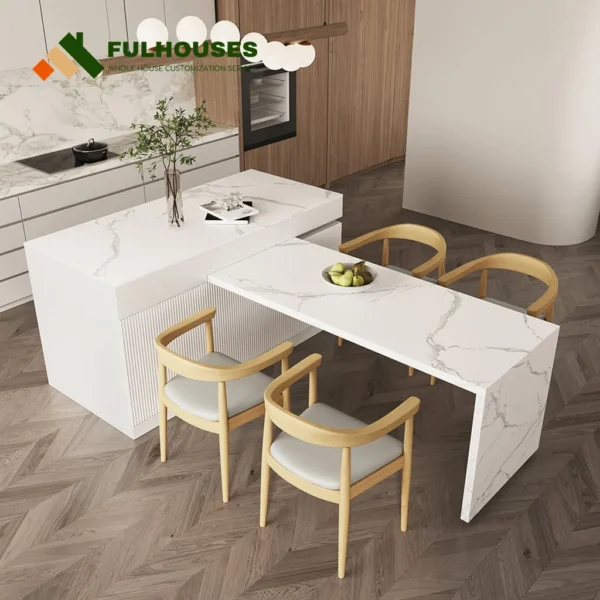 Custom Contemporary Kitchen Cabinets - Image 5
