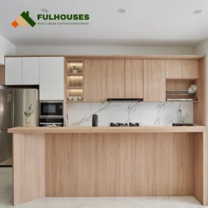 Custom Scandinavian Kitchen Cabinets