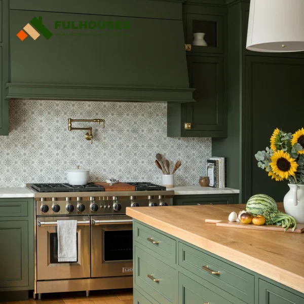 Custom Cottage Style Kitchen Cabinets - Image 4