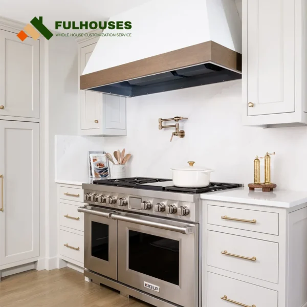 Custom Simply White Kitchen Cabinets - Image 3